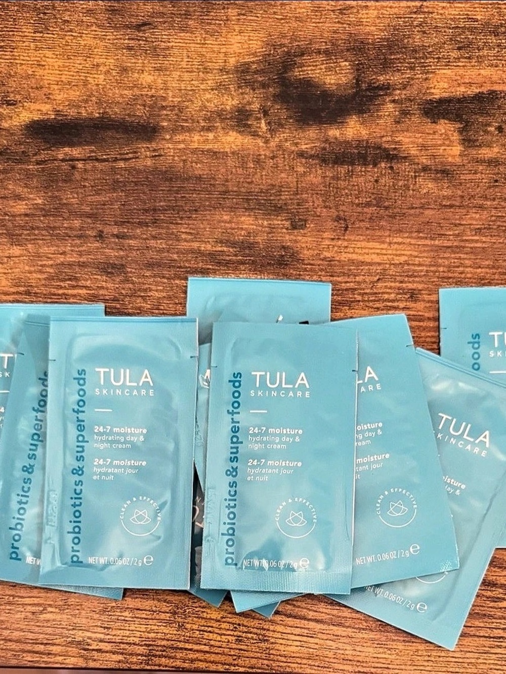 TULA 24-7 Moisture Hydrating Day & Night Cream Skincare Samples